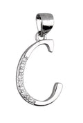 Silver Pendant Letters