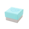 Geschenkbox Silber Outlet mit Herz-Design